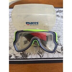 Mares Snorkel Goggles Green Scuba Diving